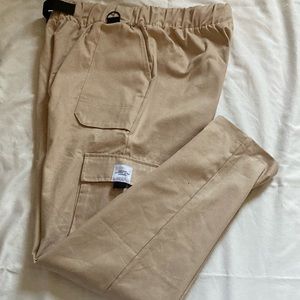 Boohooman Cargo Pants Khaki Casual
